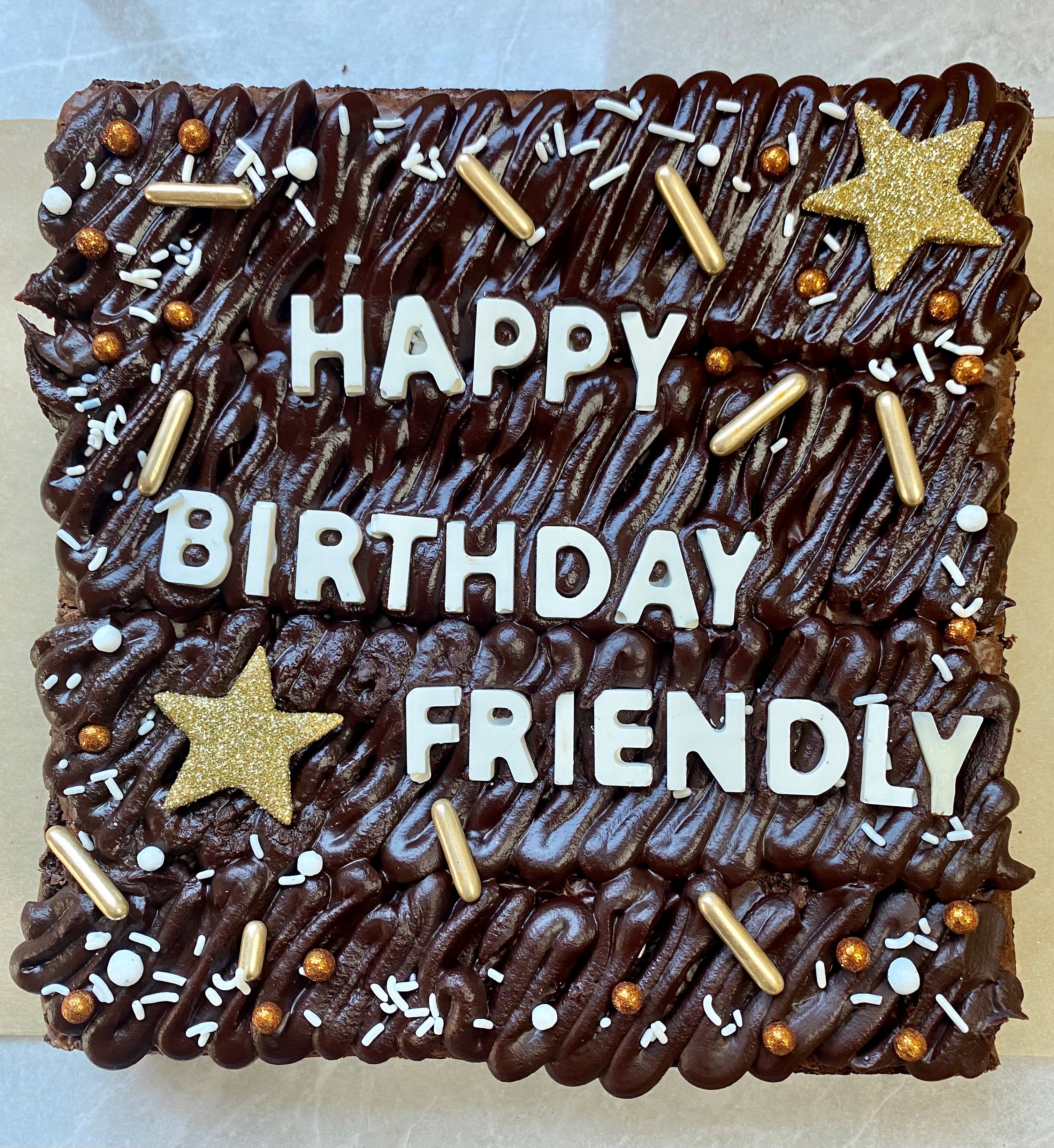 Personalised Brownie